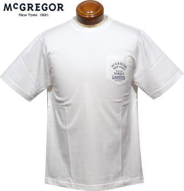 マックレガー　メンズ　Tシャツ　111722507　アイボリー