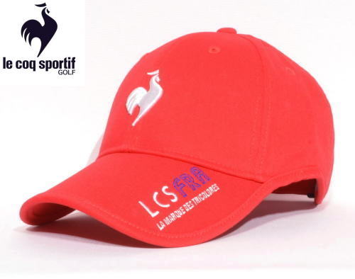 ルコックゴルフ イヤーカーブキャップ メンズ QGBXJC00 手洗い可 UV