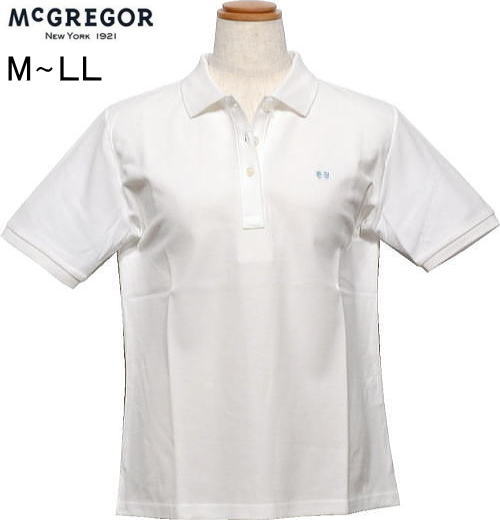 マックレガー　レディース　半袖ポロシャツ　311625201　ホワイト