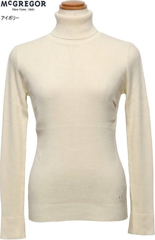 マックレガー レディース タートルネックセーター 311736605 アイボリー