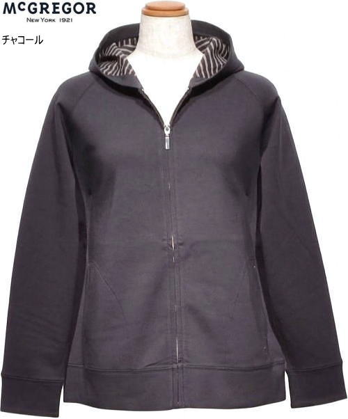 マクレガー レディース パーカー 311816601 チャコール