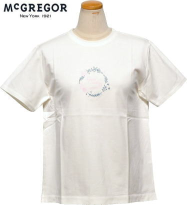 マックレガー　レディース　Tシャツ　311722202　オフホワイト