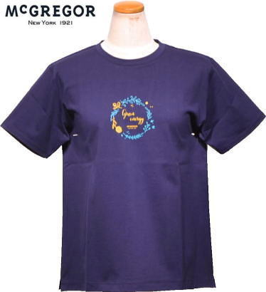 マックレガー　レディース　Tシャツ　311722202　インクネイビー