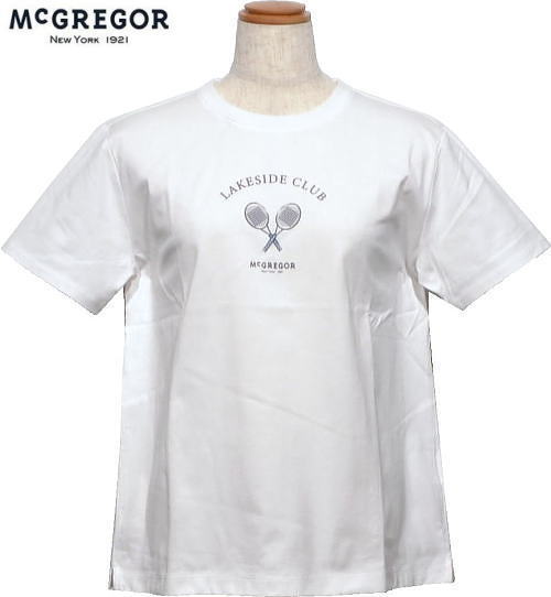 マックレガー　レディース　Tシャツ　311723203　ホワイト