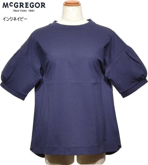 マックレガー　レディース　Tシャツ　311726303　インクネイビー