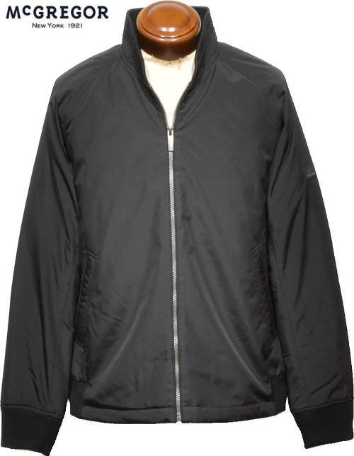 マックレガー メンズ サーモライト中綿入りブルゾン 111135602 ブラック
