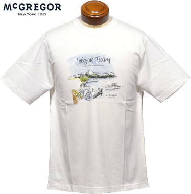 マックレガー　メンズ　Tシャツ　111723103　アイボリー