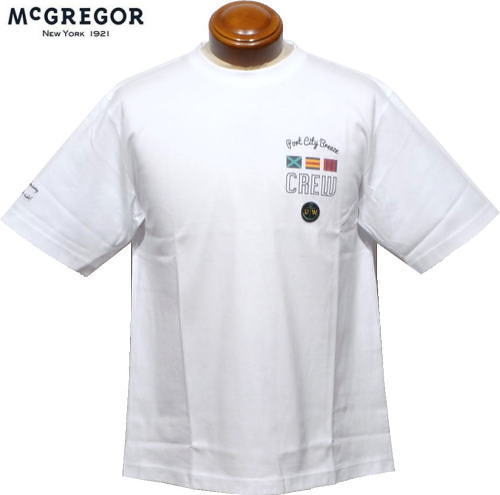 マックレガー　メンズ　Tシャツ　111723507　ホワイト
