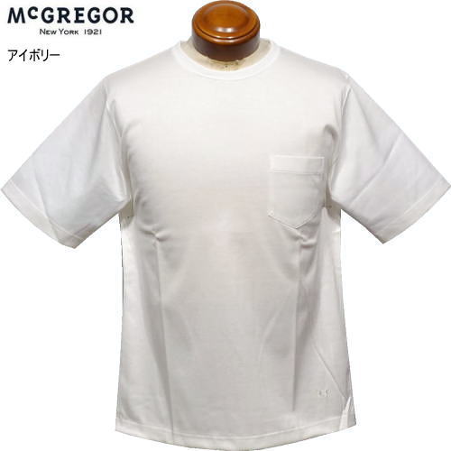 マックレガー　メンズ　Tシャツ　111726001　アイボリー