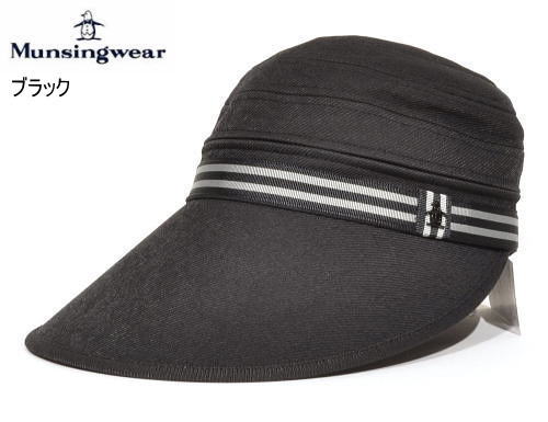 マンシング　レディース　2WAYキャップ　MG6SCP04L　ブラック