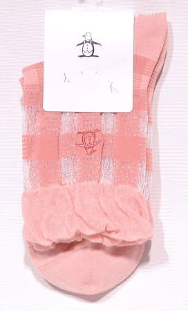マンシング　レディース　ソックス　MG6SSO08L　ピンク