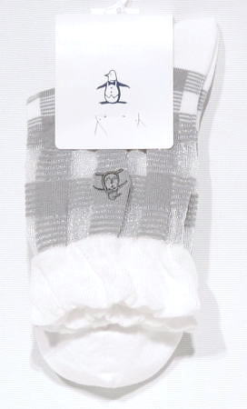 マンシング　レディース　ソックス　MG6SSO08L　ホワイト