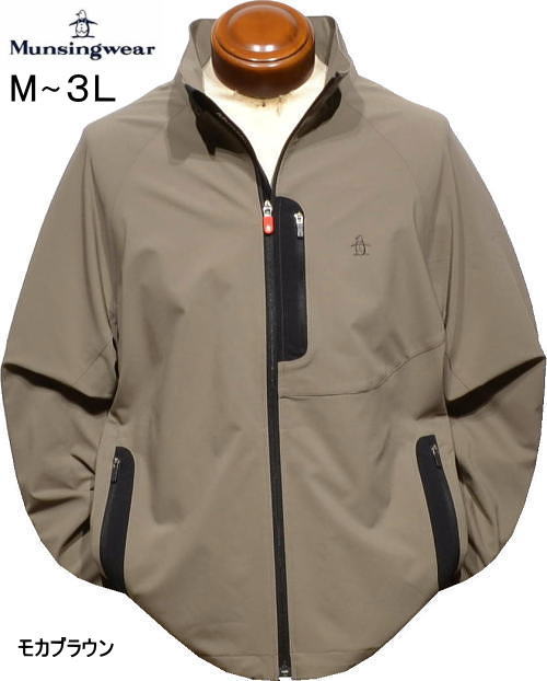 マンシング　メンズ　ブルゾン　MG6SJK21M　モカブラウン
