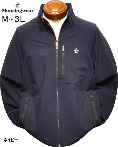 マンシング　メンズ　ブルゾン　MG6SJK21M　ネイビー