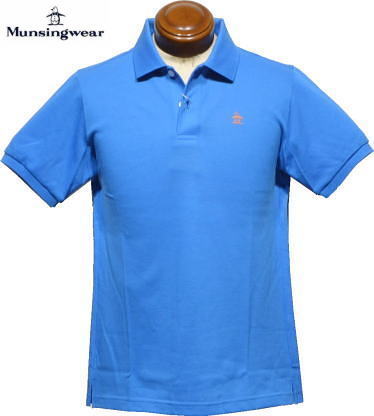 マンシング　メンズ　半袖ポロシャツ　MGMVJA01　ブルー