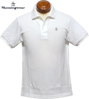 マンシング　メンズ　半袖ポロシャツ　MGMVJA01　ホワイト