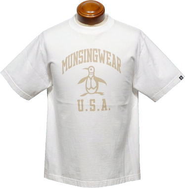 マンシング　メンズ　Tシャツ　MGMRJC51　アイボリー