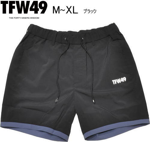 TFW49 メンズ ショートパンツ T072610023 ブラック