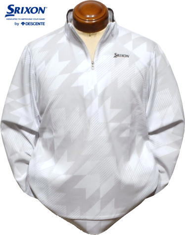 スリクソンbyデサント　メンズ　プロスタイルシャツ　RGMWJB06　ホワイト