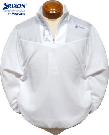 スリクソンbyデサント　メンズ　プロスタイルシャツ　RGMWJB09　ホワイト